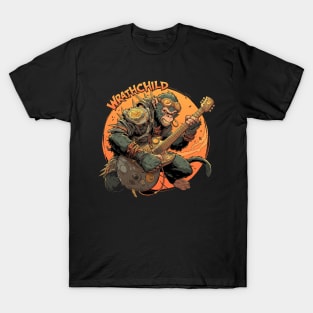 Wrathchild  Iron Maiden monkey T-Shirt